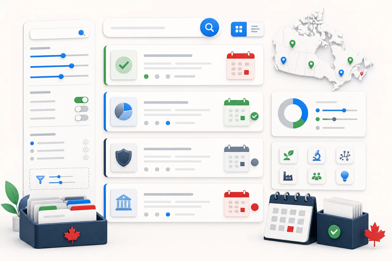Funding filters and deadline signals